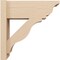 Ekena Millwork 8-in W x 20-in D x 20-in H Funston Trad Rough Cedar Woodgrain TimberThane Outlooker, Primed Tan OUTUR080X20X20FST04RCPR - alternate 6